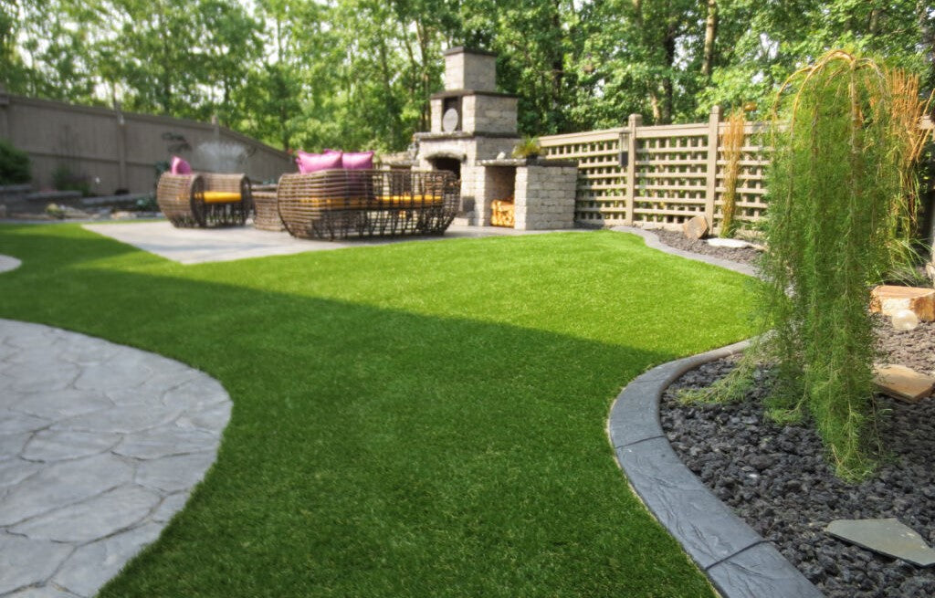 MasterGRASS LUX – Artificial Turf 12' Width, Olive