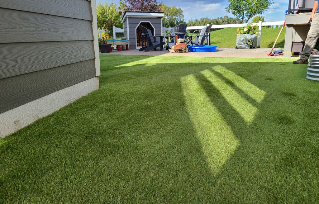 MasterGRASS LUX – Artificial Turf 12' Width, Olive