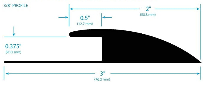Rubber Flooring Reducer