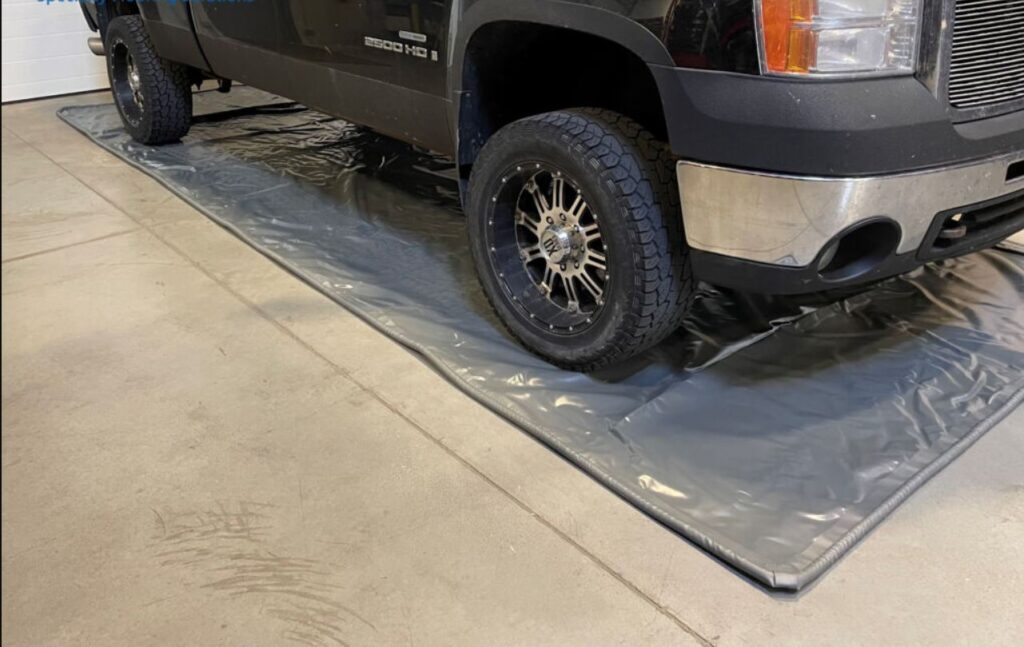 Garage Containment Mat – Goliath Products Canada