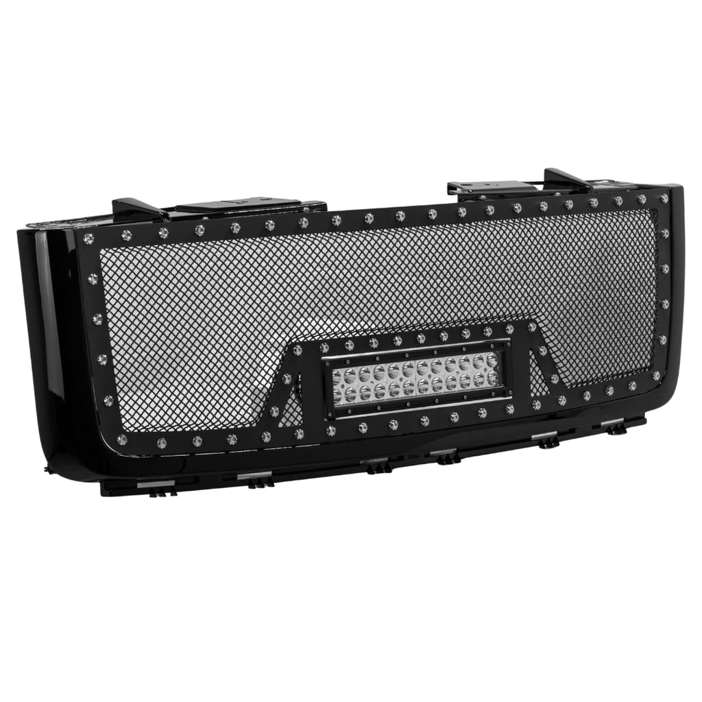07-13 GMC SIERRA 1500 BLACK MESH GRILLE