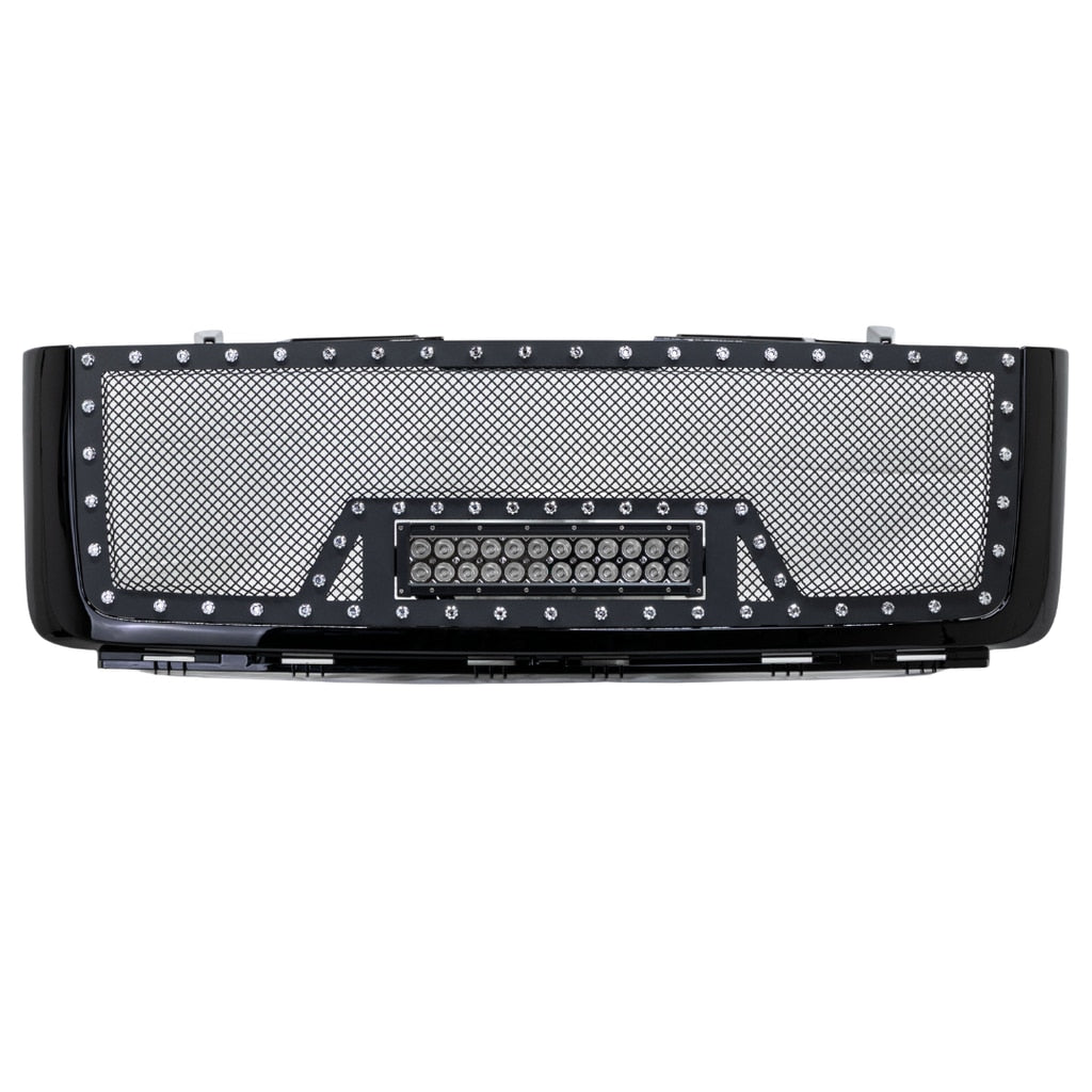 07-13 GMC SIERRA 1500 BLACK MESH GRILLE