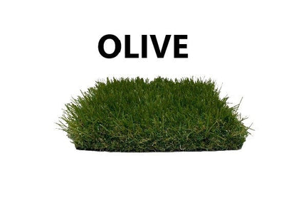 MasterGRASS LUX – Artificial Turf 12' Width, Olive
