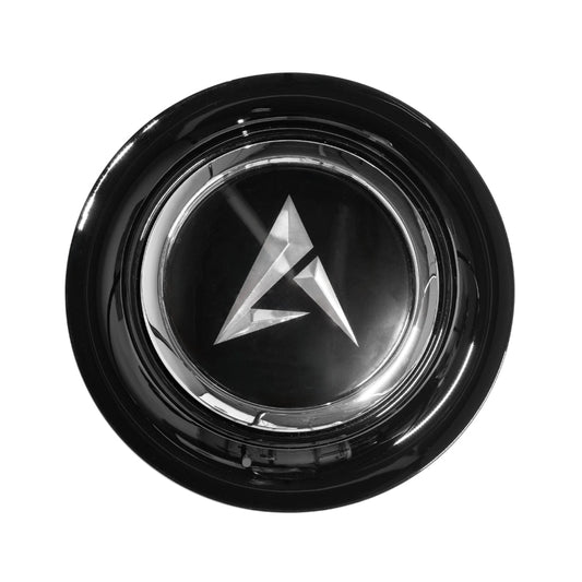 C160BCA02 Armed Center Cap Black+Chrome