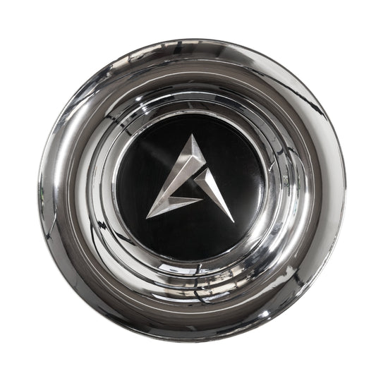 C183CCA02 Armed Center Cap Chrome+Chrome