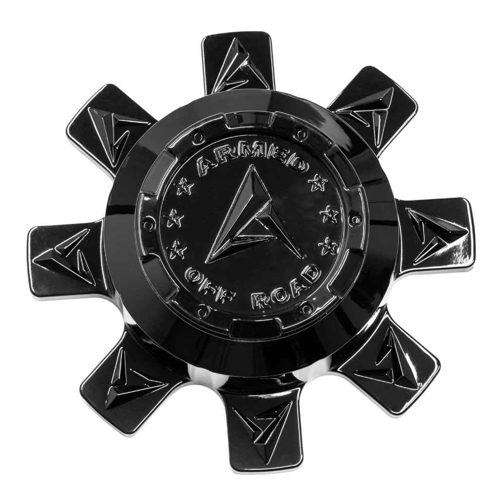C8131A8180 Armed Center Cap Full Gloss Black
