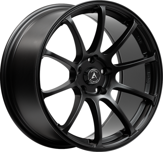 ARMED STREET SWITCHBLADE - MATTE BLACK - 18x8.5 - 5x115