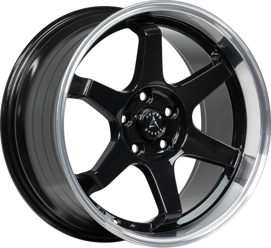 ARMED STREET VETERAN - GLOSS BLACK MACHINED LIP - 16x7 - 5x113 | 5x120