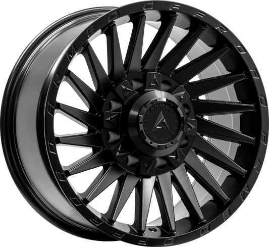 ARMED OFF-ROAD MILITIA - MATTE BLACK - 17x9 - 5x127 | 5x139.7